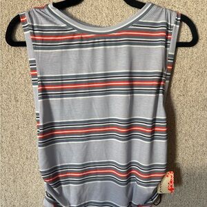 FP MOVEMENT- Sleeveless Striped Tank Top, size Medium, NWT!